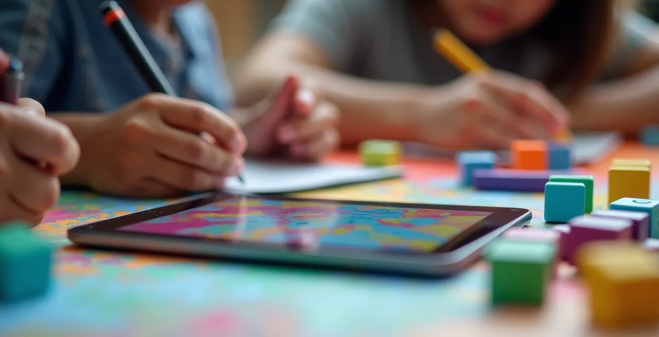 Schüler erstellen eigene digitale Inhalte statt nur zu konsumieren