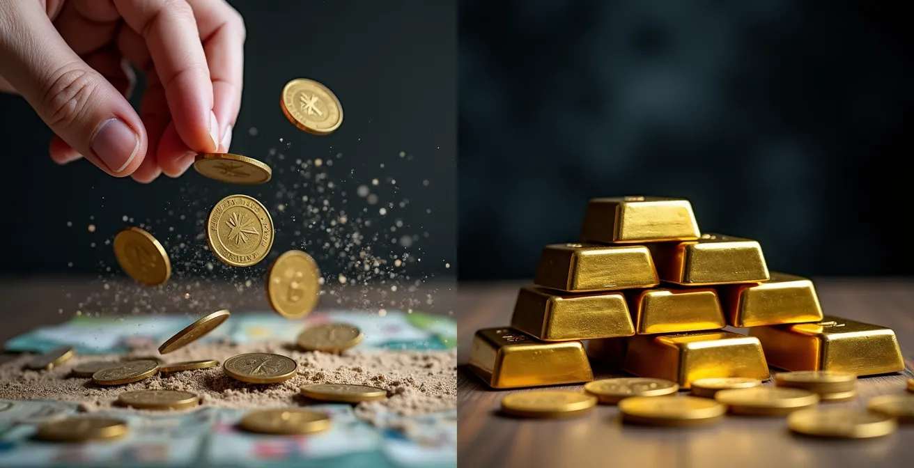 Visualisierung der finanziellen Verluste durch reaktive Jobwechsel in der Schweiz