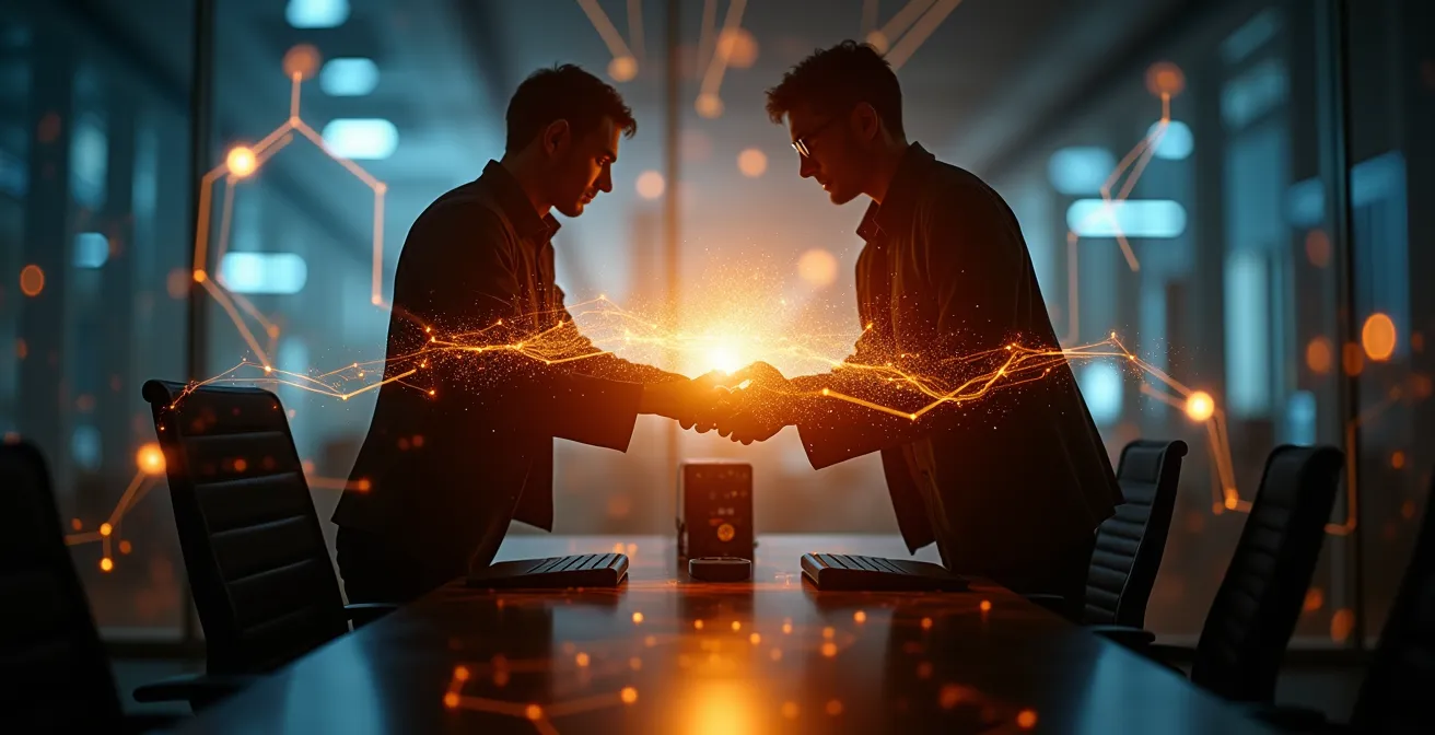 Empathische Führung und Teamarbeit in modernem Arbeitsumfeld